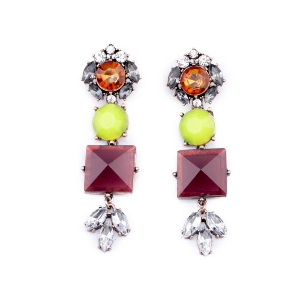 GEOMETRIC STATEMENT EARRINGS